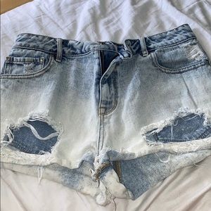 Jean shorts